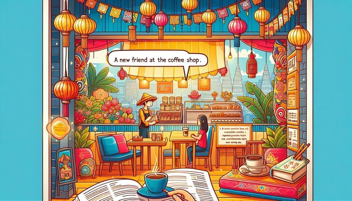 A New Friend at the Coffee Shop