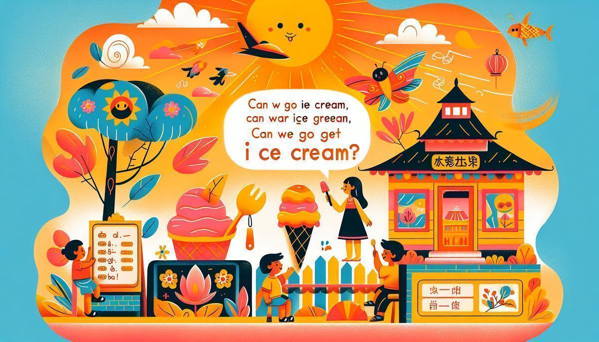 A Hot Day for Ice Cream